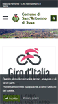 Mobile Screenshot of comune.santantoninodisusa.to.it